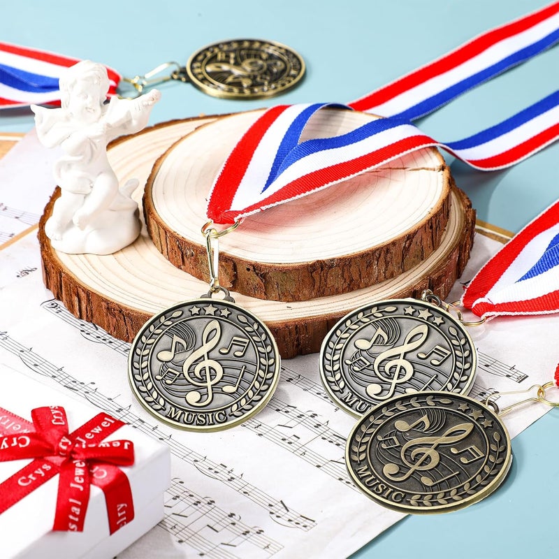 Quelay 30 Pcs 2'' Award Medals Bulk Gold Winner Medals with Neck Ribbons Metal Trophy Award Prize Gift for Tournaments, Competitions, Party, Kids and Adults - Image 4